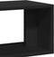 vidaXL - Tv-meubelen - 2 - st - 100x30x50 - cm - bewerkt - hout - zwart