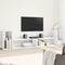 vidaXL - Tv-meubelen - 2 - st - 100x30x50 - cm - bewerkt - hout - wit