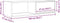 vidaXL - Tv-meubelen - 2 - st - 100x31x25,5 - cm - bewerkt - hout - betongrijs