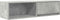 vidaXL - Tv-meubelen - 2 - st - 100x31x25,5 - cm - bewerkt - hout - betongrijs