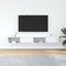 vidaXL - Tv-meubelen - 2 - st - 100x31x25,5 - cm - bewerkt - hout - wit
