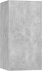 vidaXL - Tv-meubelen - 2 - st - 30,5x30x60 - cm - bewerkt - hout - betongrijs