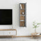 vidaXL - Tv-meubelen - 2 - st - 30,5x30x60 - cm - bewerkt - hout - betongrijs
