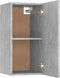 vidaXL - Tv-meubelen - 2 - st - 30,5x30x60 - cm - bewerkt - hout - betongrijs