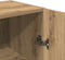 vidaXL - Tv-meubelen - 2 - st - 30,5x30x60 - cm - bewerkt - hout - artisanaal - eiken