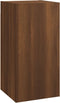 vidaXL - Tv-meubelen - 2 - st - 30,5x30x60 - cm - bewerkt - hout - bruin - eikenkleur