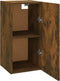 vidaXL - Tv-meubelen - 2 - st - 30,5x30x60 - cm - bewerkt - hout - gerookt - eikenkleur