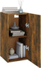 vidaXL - Tv-meubelen - 2 - st - 30,5x30x60 - cm - bewerkt - hout - gerookt - eikenkleur
