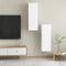 vidaXL - Tv-meubelen - 2 - st - 30,5x30x90 - cm - spaanplaat - wit