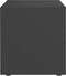 vidaXL - Tv-meubelen - 2 - st - 37x35x37 - cm - bewerkt - hout - grijs