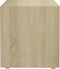 vidaXL - Tv-meubelen - 2 - st - 37x35x37 - cm - bewerkt - hout - sonoma - eikenkleurig