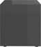 vidaXL - Tv-meubelen - 2 - st - 37x35x37 - cm - bewerkt - hout - hoogglans - grijs