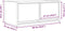 vidaXL - Tv-meubelen - 2 - st - 60x31x25,5 - cm - bewerkt - hout - sonoma - eikenkleurig
