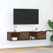 vidaXL - Tv-meubelen - 2 - st - 60x31x25,5 - cm - bewerkt - hout - bruin - eikenkleurig