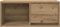 vidaXL - Tv-meubelen - 2 - st - 60x31x25,5 - cm - bewerkt - hout - artisanaal - eiken