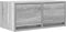 vidaXL - Tv-meubelen - 2 - st - 60x31x25,5 - cm - bewerkt - hout - grijs - sonoma - eiken