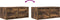 vidaXL - Tv-meubelen - 2 - st - 60x31x25,5 - cm - bewerkt - hout - gerookt - eikenkleur
