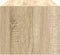vidaXL - Tv-meubelen - 2 - st - 60x31x25,5 - cm - bewerkt - hout - sonoma - eikenkleurig