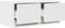 vidaXL - Tv-meubelen - 2 - st - 60x31x25,5 - cm - bewerkt - hout - wit