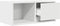 vidaXL - Tv-meubelen - 2 - st - 60x31x25,5 - cm - bewerkt - hout - wit