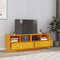 vidaXL - Tv-meubelen - 2 - st - 67x39x44 - cm - staal - mosterdgeel