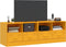 vidaXL - Tv-meubelen - 2 - st - 67x39x44 - cm - staal - mosterdgeel