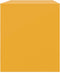 vidaXL - Tv-meubelen - 2 - st - 67x39x44 - cm - staal - mosterdgeel