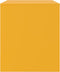 vidaXL - Tv-meubelen - 2 - st - 67x39x44 - cm - staal - mosterdgeel