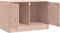 vidaXL - Tv-meubelen - 2 - st - 67x39x44 - cm - staal - roze
