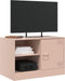 vidaXL - Tv-meubelen - 2 - st - 67x39x44 - cm - staal - roze