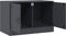 vidaXL - Tv-meubelen - 2 - st - 67x39x44 - cm - staal - antracietkleurig