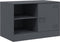 vidaXL - Tv-meubelen - 2 - st - 67x39x44 - cm - staal - antracietkleurig