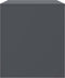 vidaXL - Tv-meubelen - 2 - st - 67x39x44 - cm - staal - antracietkleurig
