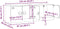 vidaXL - Tv-meubelen - 2 - st - 67x39x44 - cm - staal - wit