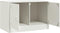 vidaXL - Tv-meubelen - 2 - st - 67x39x44 - cm - staal - wit