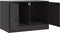 vidaXL - Tv-meubelen - 2 - st - 67x39x44 - cm - staal - zwart