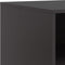 vidaXL - Tv-meubelen - 2 - st - 67x39x44 - cm - staal - zwart