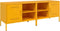 vidaXL - Tv-meubelen - 2 - st - 68x39x50,5 - cm - staal - mosterdgeel