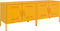 vidaXL - Tv-meubelen - 2 - st - 68x39x50,5 - cm - staal - mosterdgeel