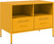 vidaXL - Tv-meubelen - 2 - st - 68x39x50,5 - cm - staal - mosterdgeel