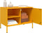 vidaXL - Tv-meubelen - 2 - st - 68x39x50,5 - cm - staal - mosterdgeel