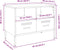 vidaXL - Tv-meubelen - 2 - st - 68x39x50,5 - cm - staal - olijfgroen