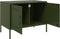vidaXL - Tv-meubelen - 2 - st - 68x39x50,5 - cm - staal - olijfgroen