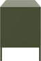 vidaXL - Tv-meubelen - 2 - st - 68x39x50,5 - cm - staal - olijfgroen
