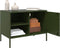 vidaXL - Tv-meubelen - 2 - st - 68x39x50,5 - cm - staal - olijfgroen