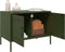 vidaXL - Tv-meubelen - 2 - st - 68x39x50,5 - cm - staal - olijfgroen
