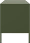 vidaXL - Tv-meubelen - 2 - st - 68x39x50,5 - cm - staal - olijfgroen