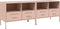 vidaXL - Tv-meubelen - 2 - st - 68x39x50,5 - cm - staal - roze
