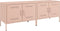 vidaXL - Tv-meubelen - 2 - st - 68x39x50,5 - cm - staal - roze