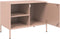 vidaXL - Tv-meubelen - 2 - st - 68x39x50,5 - cm - staal - roze